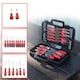 image 4 of Dekton 58pc Magnetic Torx Pozi Hex Slotted Phillips Screwdriver Bit Set Storage