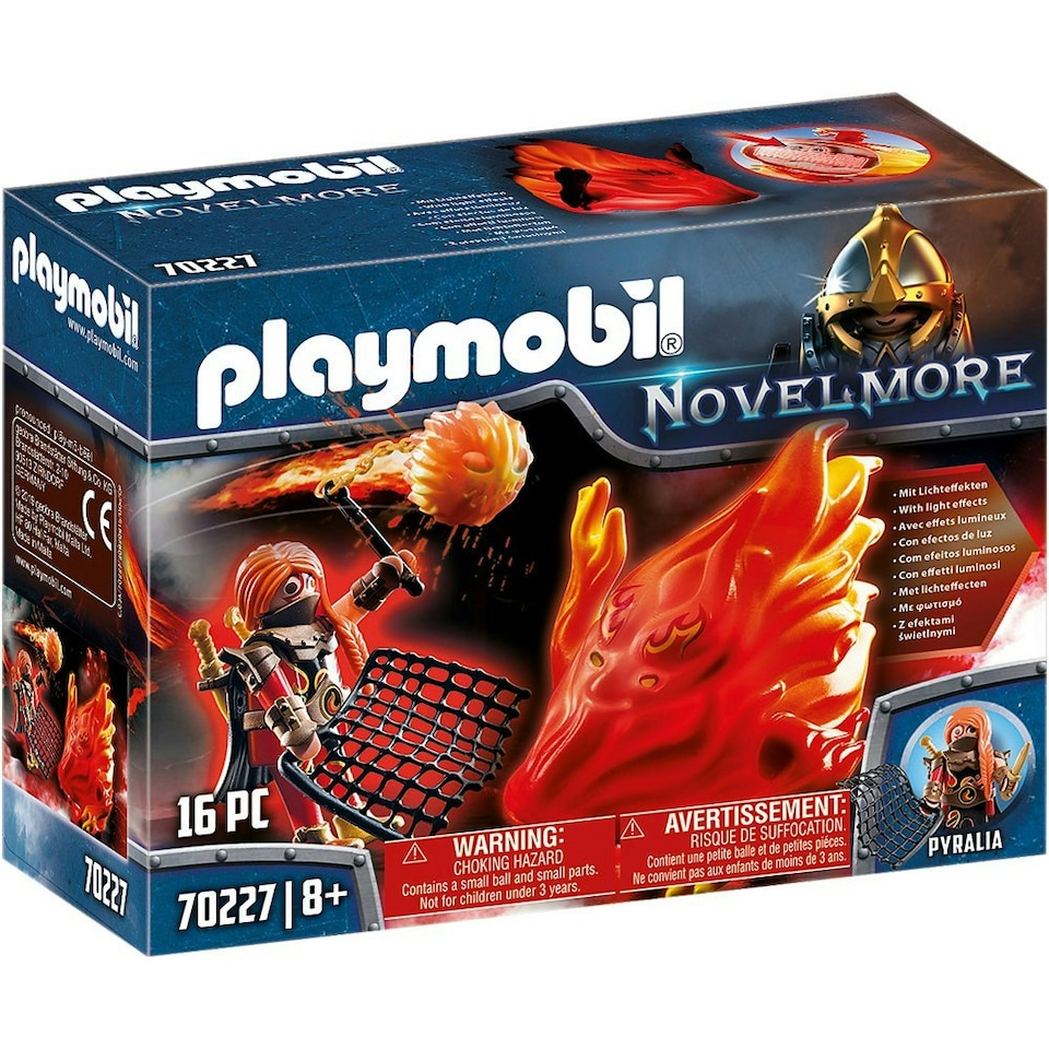 image 1 of Playmobil Knights Novelmore Burnham Raiders Spirit of Fire Playset