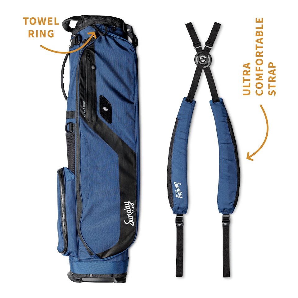 image 1 of El Camino Golf Bag - Cobalt Blue