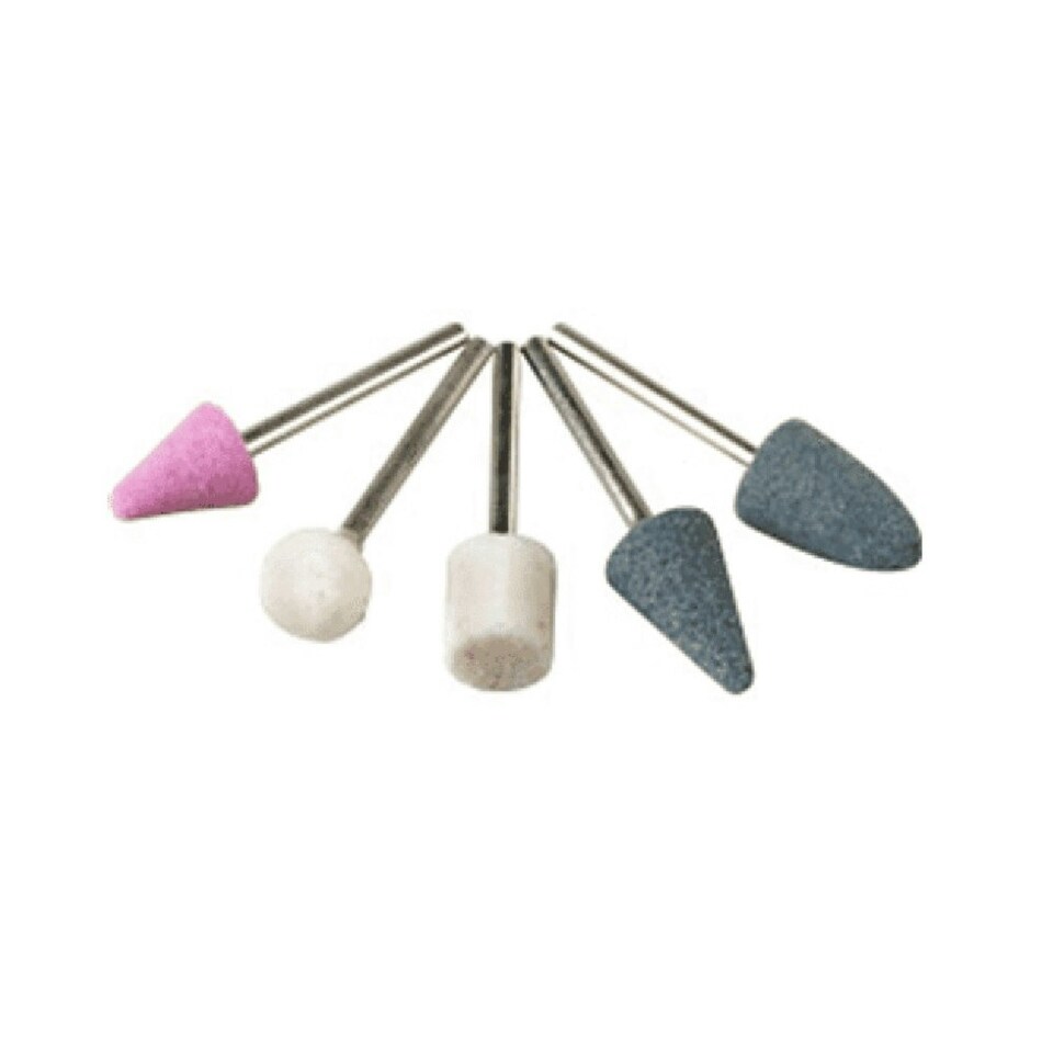 Supatool 5 Piece Mounted Stone Set - Silver - One Size