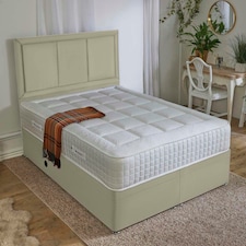 Torino 1000 Pocket Sprung and Memory Foam 25cm Small Single White | Small Single