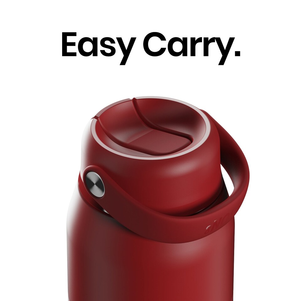 image 1 of ION8 URBAN Insulated Steel Water Bottle, Dual Tone, 360ml / 12oz