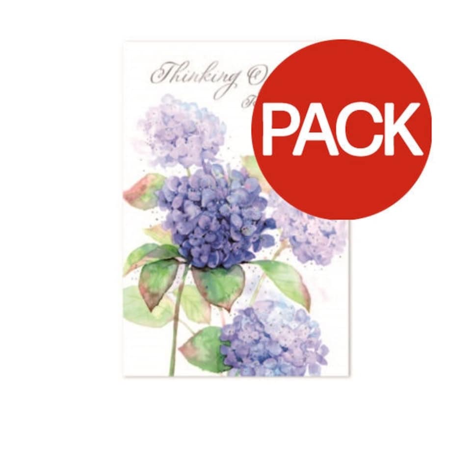 image 1 of Simon Elvin Thinking Of You Today And Always Greetings Card (Pack of 6) - Multicoloured - One Size