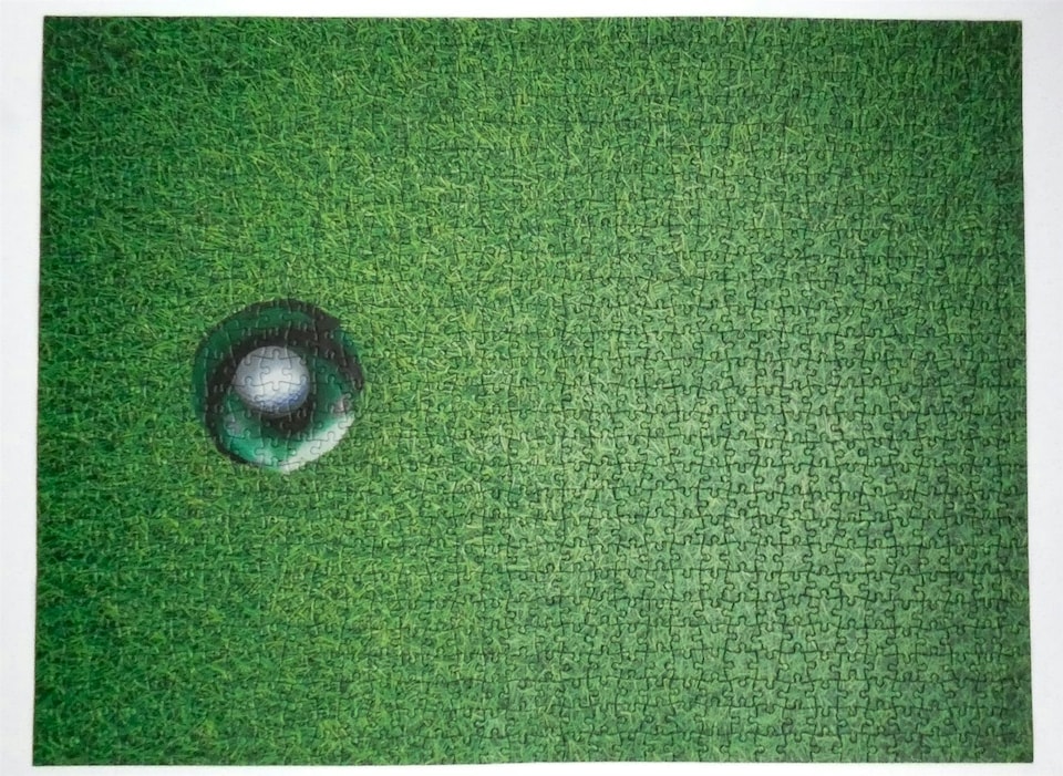 image 1 of A Hole In One- Impuzzible No.43 - 1000 Piece Jigsaw Puzzle