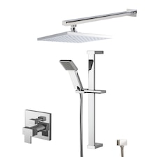Balterley Contemporary Concealed Shower Valve Set Square - Manual Valve - SANMV12