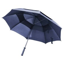 Longridge Double Canopy Golf Umbrella - Navy - One Size