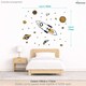 image 4 of Rocket and Stars Wall Stickers