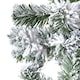 image 2 of Extra Large Snowy Spruce Tree - Plastic - Height 213 cm - White