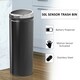image 8 of HOMCOM Automatic Hand Sensor Dustbin Kitchen Waste Bin Rubbish Can Black | 42L