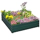 image 1 of Outsunny Raised Garden Bed Metal Patio Backyard Flower Vegetable Planter Green