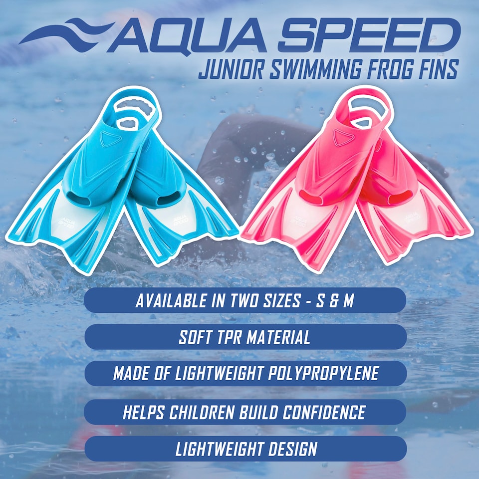 image 1 of Boys & Girls Swimming Fins | Junior Easy Fit Training Fins