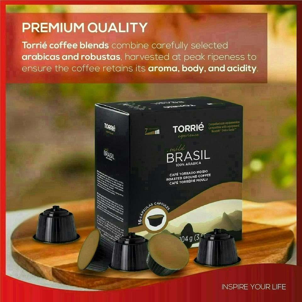 image 1 of Brazil - Dolce Gusto ® Compatible Coffee Capsules (80 Pods)