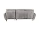 image 5 of Sienna 3 Seater Left Hand Facing Storage Sofa Bed in Grey, Silver or Beige | Grey | One Size