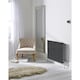 image 2 of 600mm (H) x 780mm (W) - Anthracite Horizontal Radiator (Paris) - DOUBLE Panel - (0.6m x 0.78m) - Depth 79mm