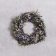 image 2 of Hestia Dried Floral Wreath Purple