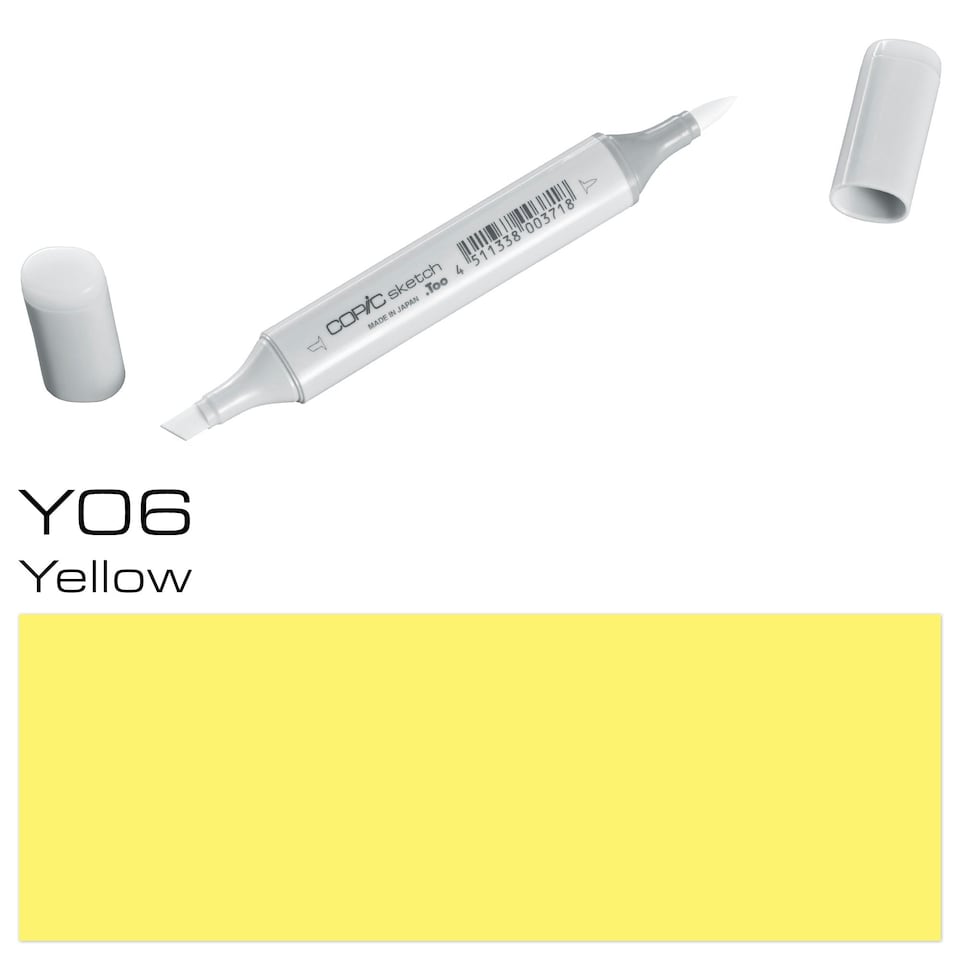 image 1 of Copic Sketch Marker, Yellow, Single Pen