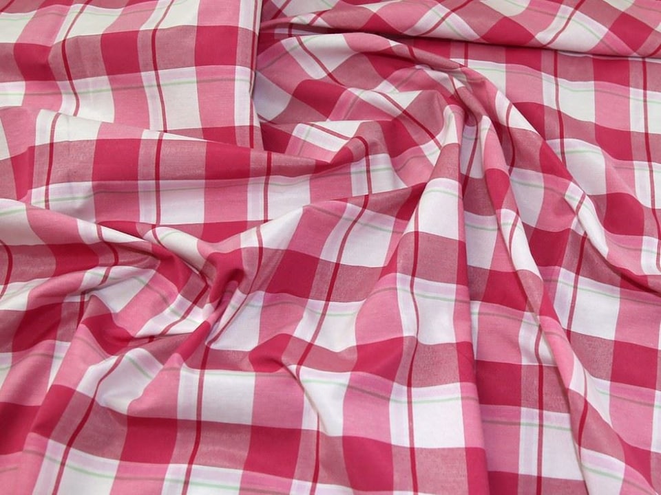 Pink Cotton Shirting Fabric for Dressmaking, 140cm / 55" Wide - per metre