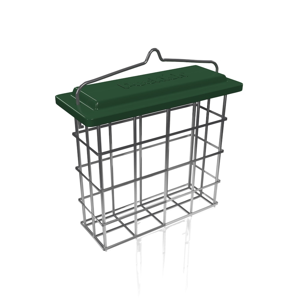 image 1 of Peckish All-Weather Stainless Steel Suet Cake Feeder 600g Capacity