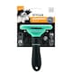 image 2 of M-Pets Stylus Large Deshedding Brush | Black | Black/Blue | 1
