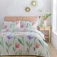 image 4 of Portfolio Home Charlotte Floral Bedding Duvet Cover Set Multi | Super King