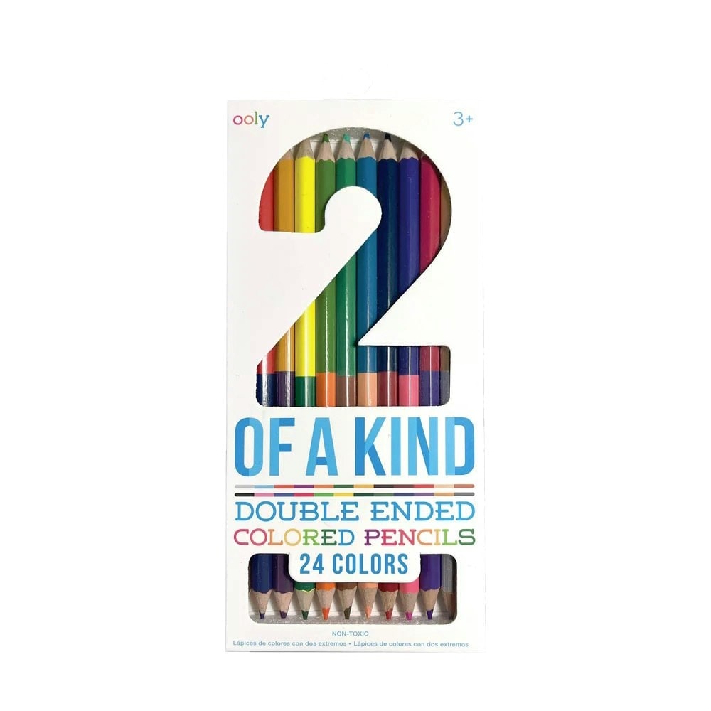 Ooly Double Ended Coloured Pencils Set of 12