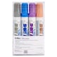 image 3 of Artline Pack of 4 Fabric Markers for T-Shirts - Pastel 4 Pack