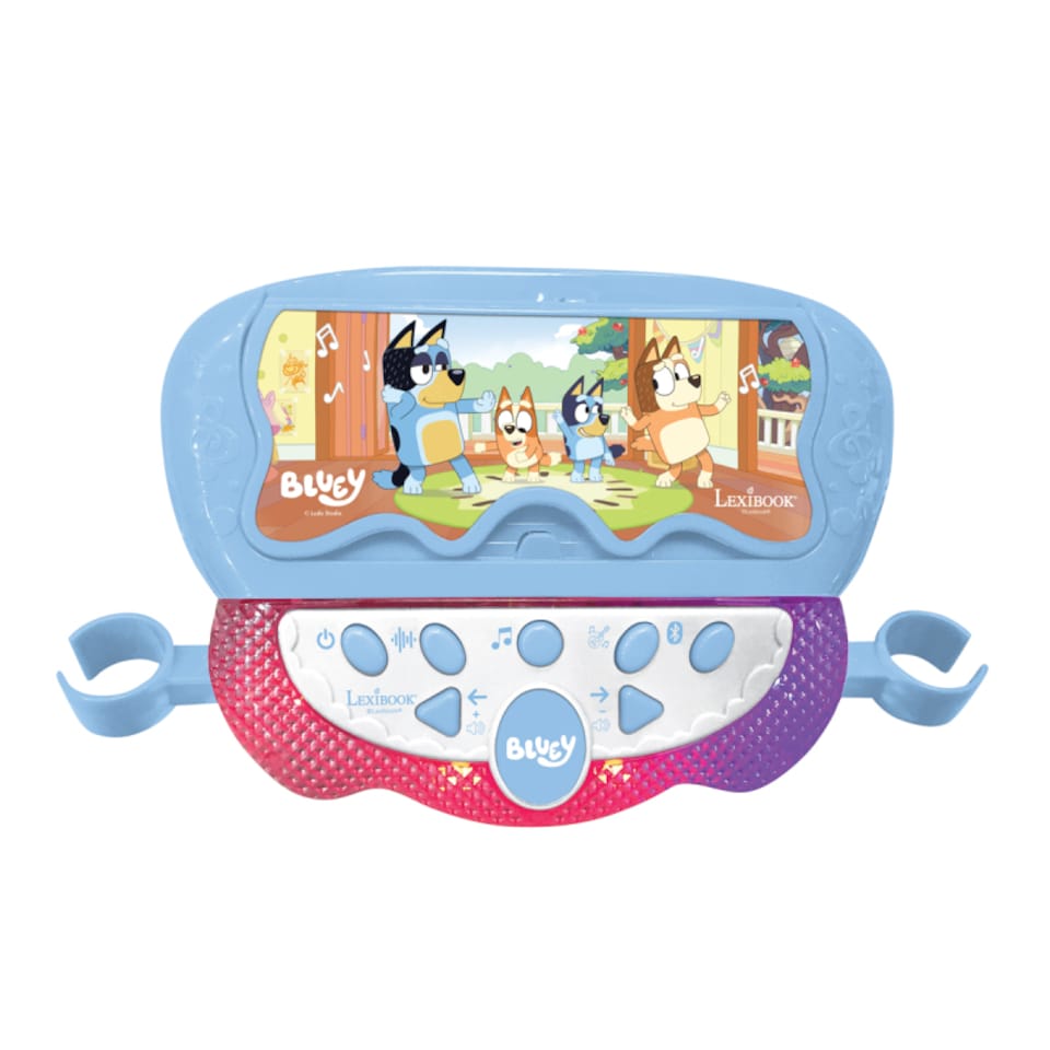 image 1 of Lexibook S160BY Bluey Stand with Voice Affect Mics, Lights & Bluetooth Speaker