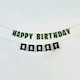 image 1 of Happy Birthday Customisable Card Banner x2 2m