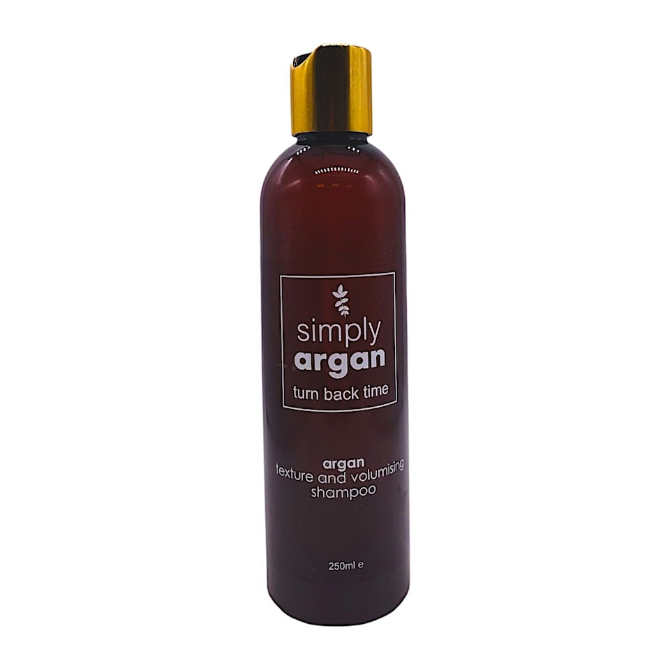 argan texture and volumising shampoo
