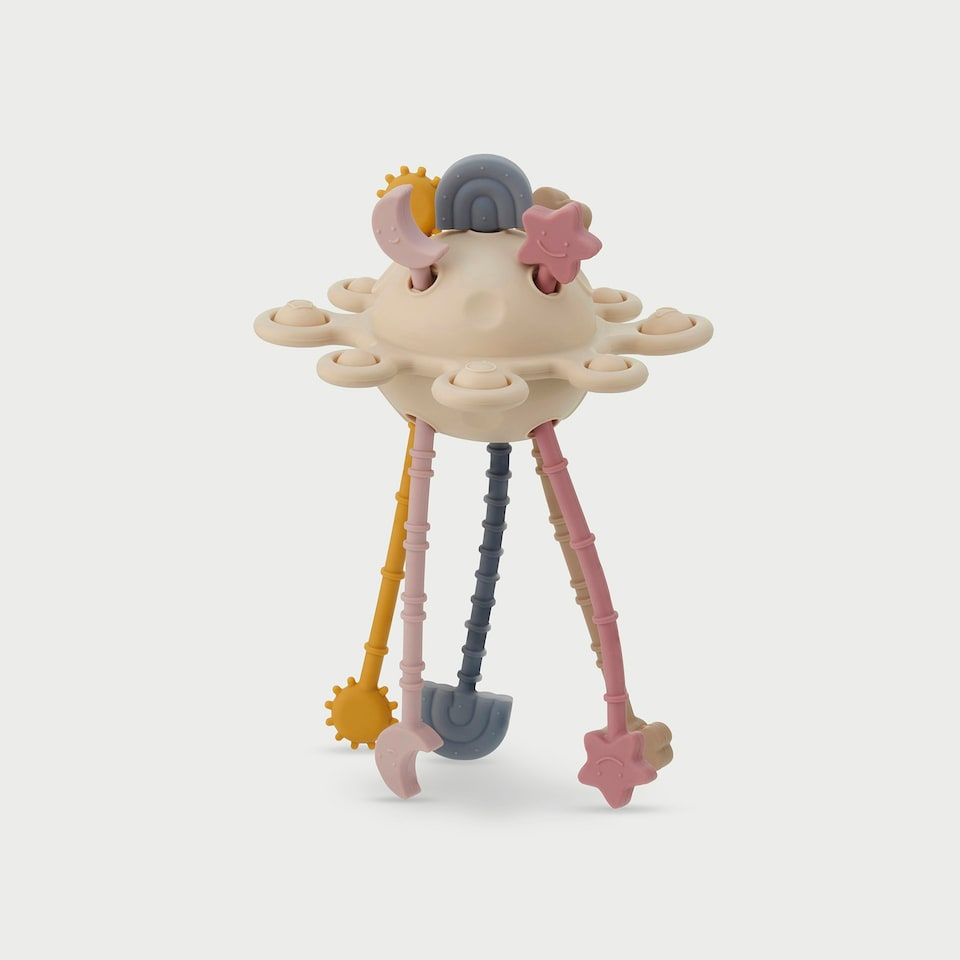 image 1 of SiliSoft® Zip Pull Toy (Earth)