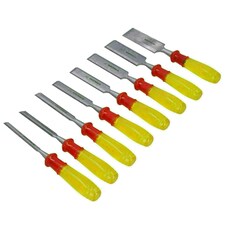 8pc Wood Chisel Set Carpenters Carpentry Woodworking Joinery 1/4" - 1-1/2"