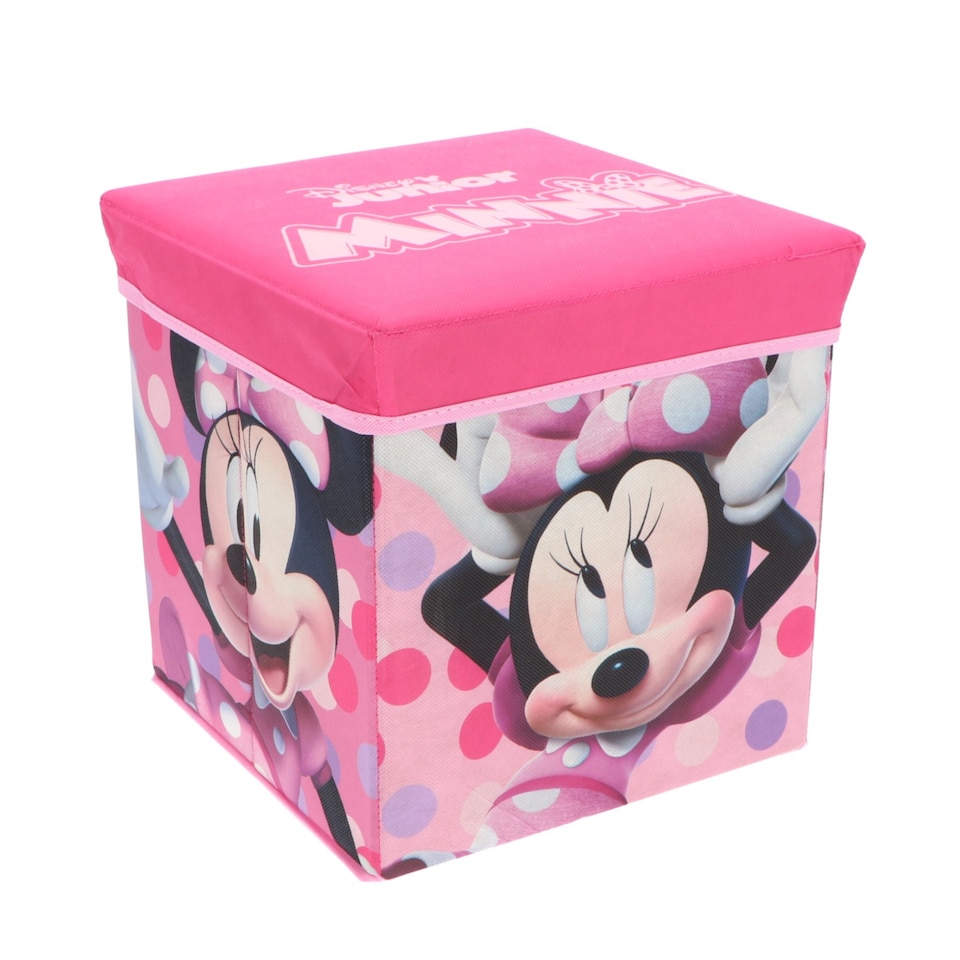 Minnie Mouse Stool Storage Cube 30cm