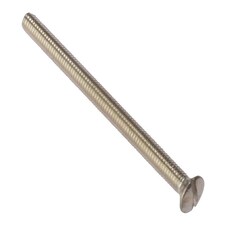 Forgefix Socket Screw Slotted Raised Head Nickel Plated 3.5 X 50Mm Bag 100