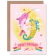 image 1 of Unicorn Narwhal Kids Child Birthday Card