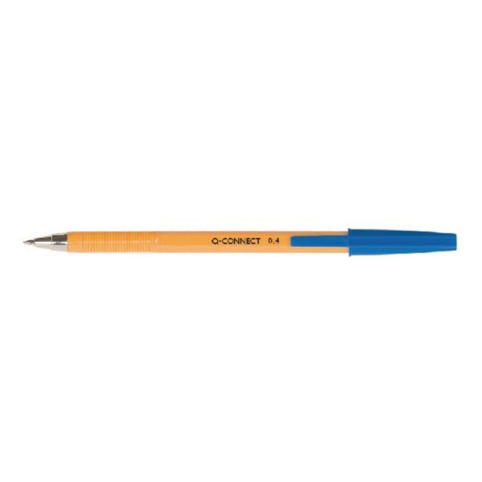 Q-Connect Ballpoint Pen Fine Blue (Pack of 20)