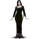 image 2 of The Addams Family Womens/Ladies Morticia Addams Costume Set - Black - M M