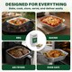 image 3 of ECONX No.1 Aluminium Foil Food Container With Lids Takeaway Food Storage Boxes Pack of 200