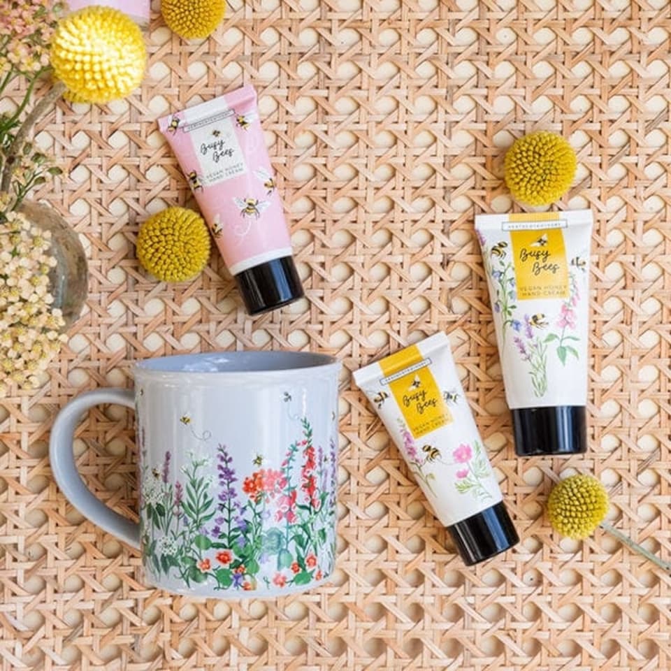 image 1 of Heathcote & Ivory Busy Bees Hand Cream Trio