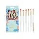 image 1 of Spectrum Seashell Motel 6pc Eyeshadow Brush Set, Vegan