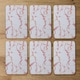 image 2 of Pink Marble (Coaster)
