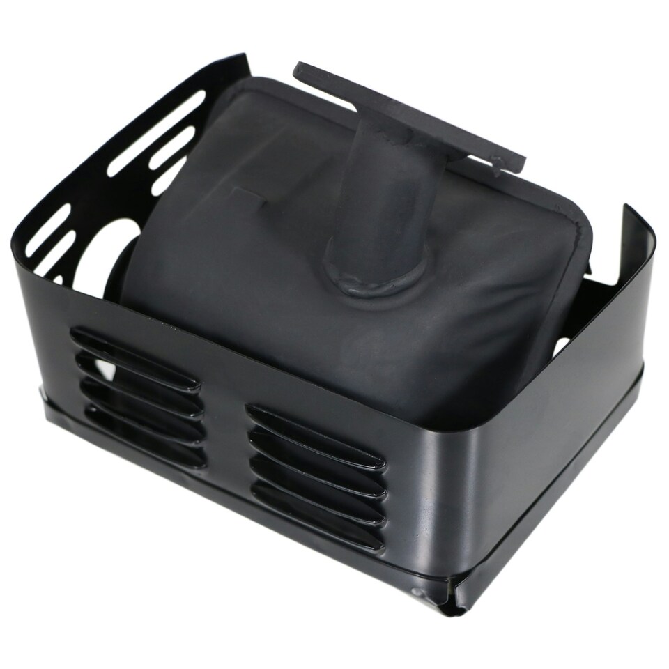 image 1 of SPARES2GO Exhaust Muffler for Honda GX110 GX120 GX140 GX160 GX200 Silencer Guard Cover