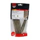 image 2 of Timco - Solo Woodscrews - PZ - Double Countersunk - Yellow (Size 6.0 x 150 - 35 Pieces)