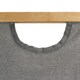 image 4 of JVL Bambanio Foldable Bamboo Storage Basket, 26L, Set of 2 - Grey Grey