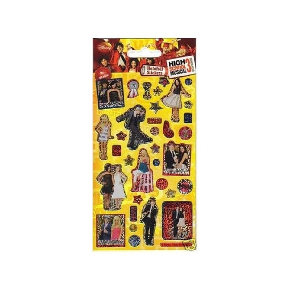 High School Musical 3 Stickers - Multicoloured - One Size