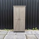 image 4 of Tall Garden Wooden Storage Shed Grey