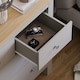 image 4 of Vida Designs Arlington 4 Drawer Chest of Drawers Shaker Bedroom Storage, Grey & Oak
