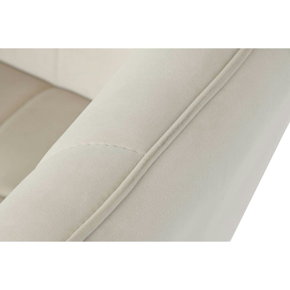 image 1 of Armchair DKD Home Decor Cream Golden Metal 74 x 74 x 90 cm Cream