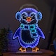 image 2 of 40cm Light up Penguin Infinity Christmas Decoration with Blue and White LEDs