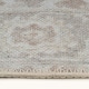 image 4 of KUKOON Neutral Beige Medallion Non Slip Washable Low Pile Rug 240cm x 330cm Cream