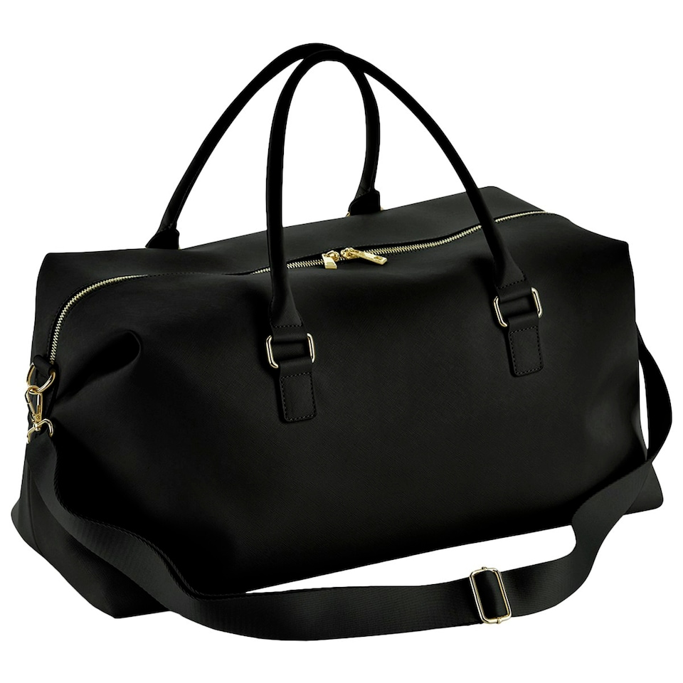 image 1 of Bagbase Womens/Ladies Boutique Weekender Holdall - Black - One Size